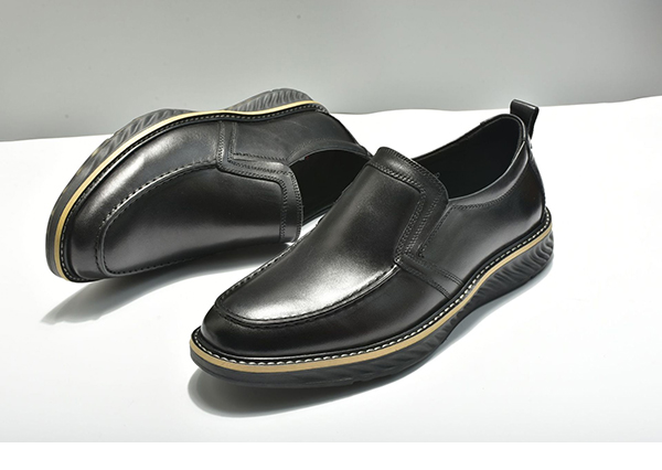 Giày lười nam da bò dành cho giới công sở SIGOURNEY màu đen SIG-08